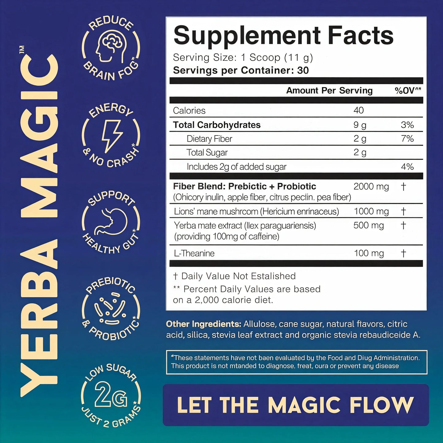 Yerba Magic - Instant Tea Powder | Peach Mango Flavor
