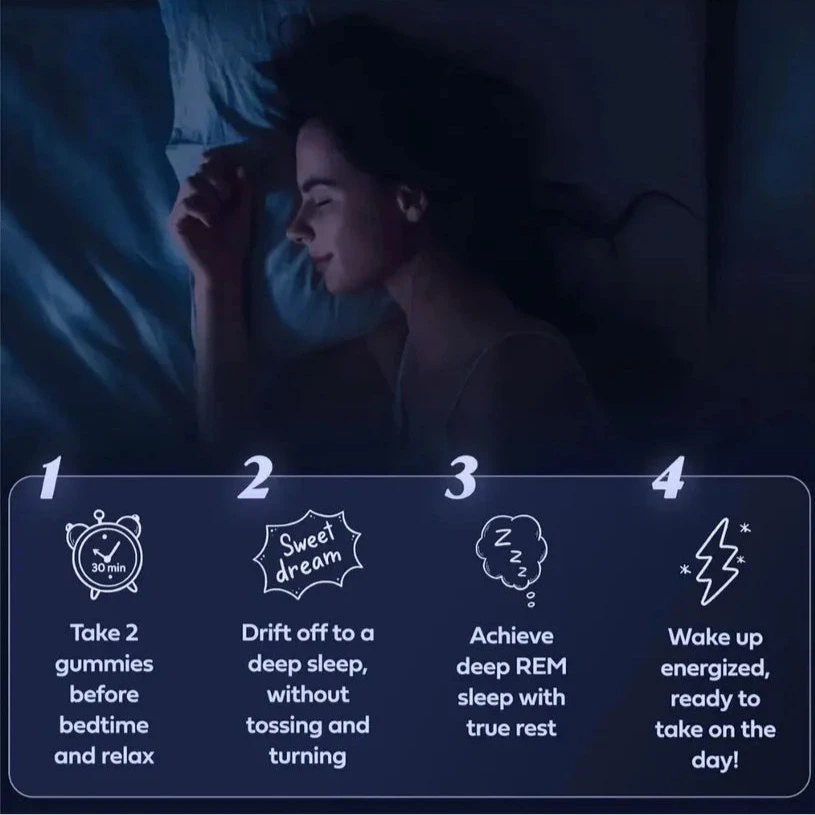 LullaBites™ Melatonin-Free Sleep Gummies