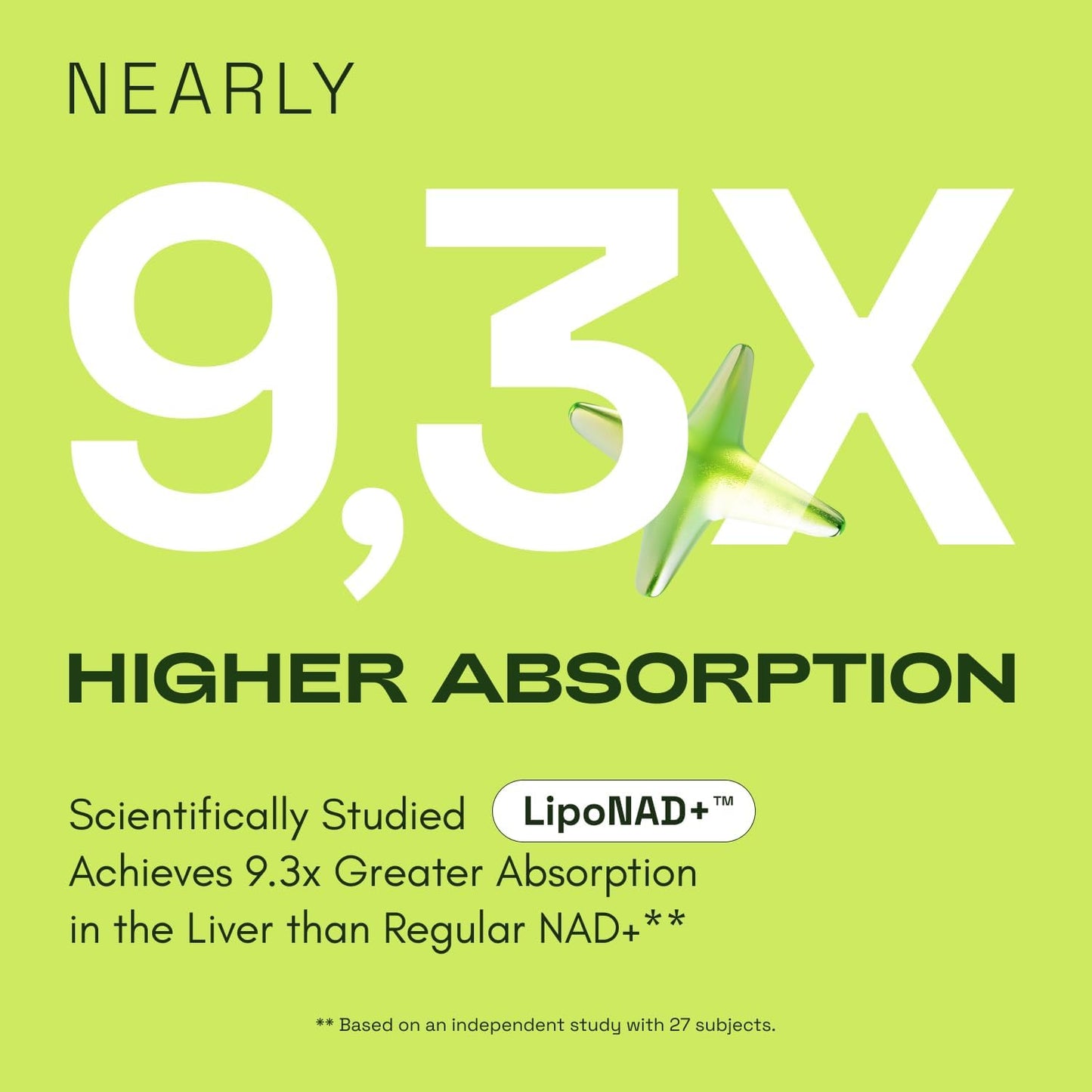 NAD+ Supplement for Skin Aging Support, Energy, and Focus