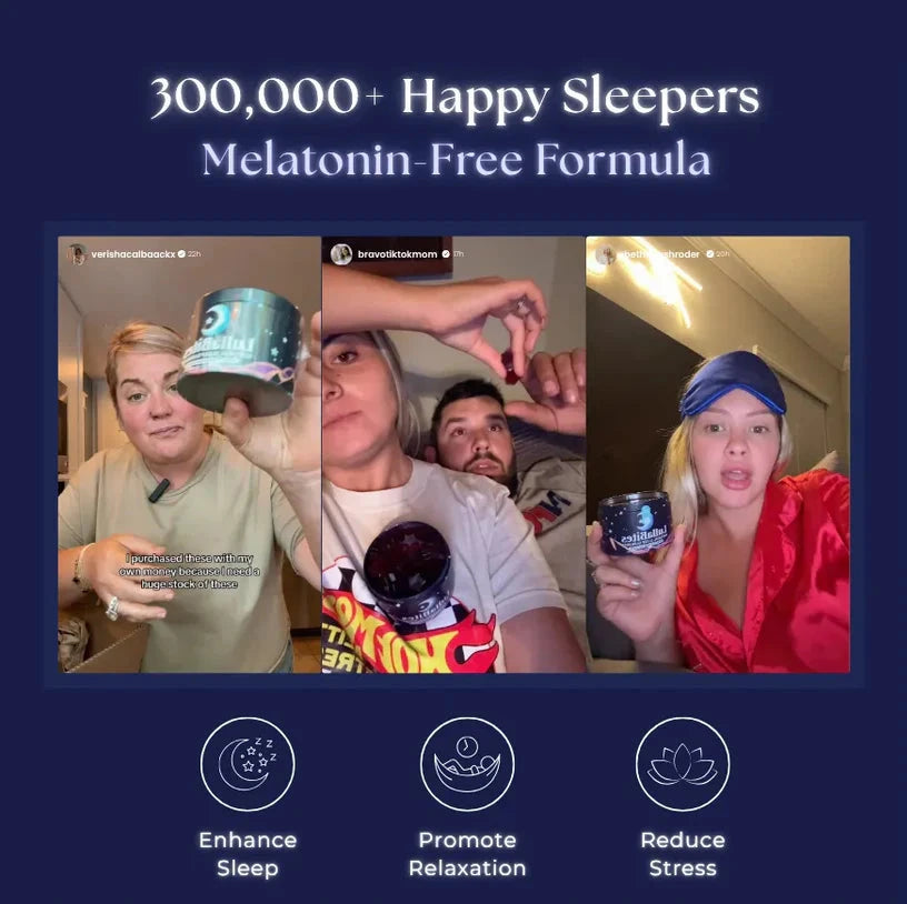 LullaBites™ Melatonin-Free Sleep Gummies