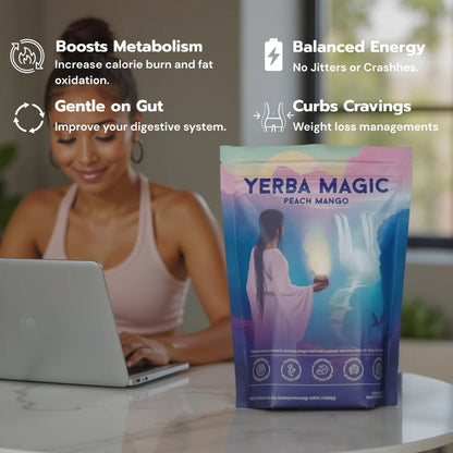 Yerba Magic - Instant Tea Powder | Peach Mango Flavor