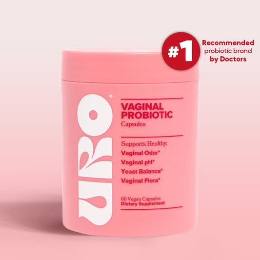 URO Vaginal Probiotic Capsules - For Healthy Odor & pH