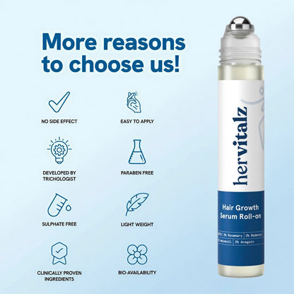 HerVitalz™ - Hair Growth Roll-On Serum